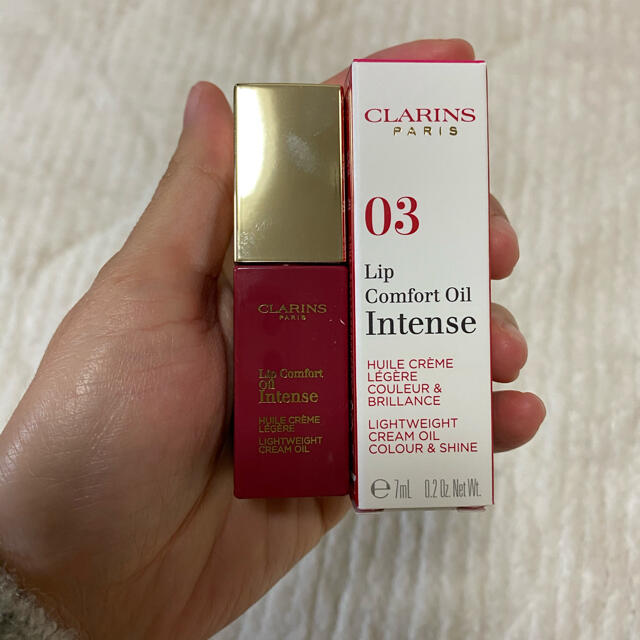 CLARINS(クラランス)のクラランスコンフォートリップオイル03 コスメ/美容のベースメイク/化粧品(リップグロス)の商品写真