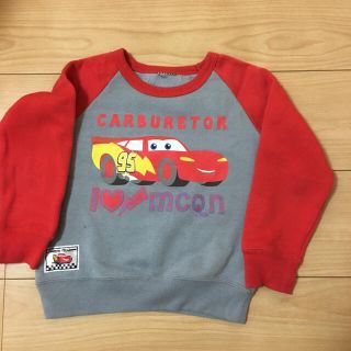 カーズ　トレーナー　裏起毛　baby doll(Tシャツ/カットソー)