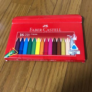 ファーバーカステル(FABER-CASTELL)のファーバーカステル　クレヨン　16色　シャチハタ(クレヨン/パステル)