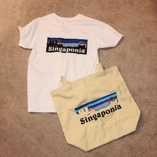 パタゴニア(patagonia)の【シンガポール限定】Patagonia Tシャツ＊Singaponia(Tシャツ(半袖/袖なし))