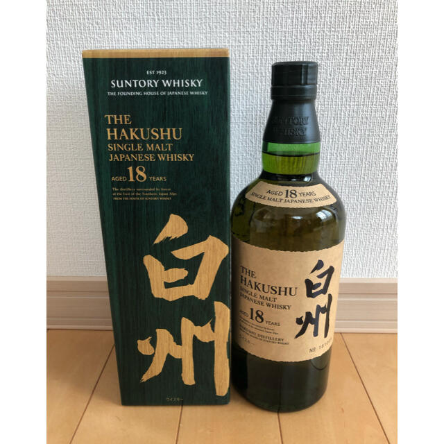 酒SUNTORY 白州18年 700ml 新品未開栓