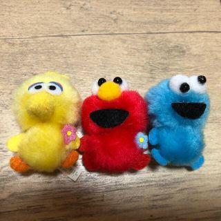 セサミストリート(SESAME STREET)のセサミストリート　人形と鏡のセット(キャラクターグッズ)