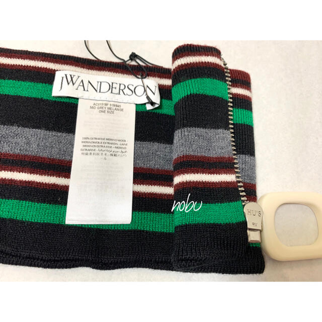 J.W.ANDERSON(ジェイダブリューアンダーソン)の新品【 JW ANDERSON 】 ジップアップ ネックバンド メンズのファッション小物(ネックウォーマー)の商品写真