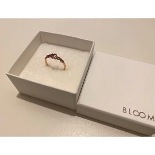 BLOOM ダイヤモンドリング K10PG ピンクゴールド 17号