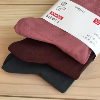 ユニクロ(UNIQLO)のユニクロ・靴下・３点セット(ソックス)