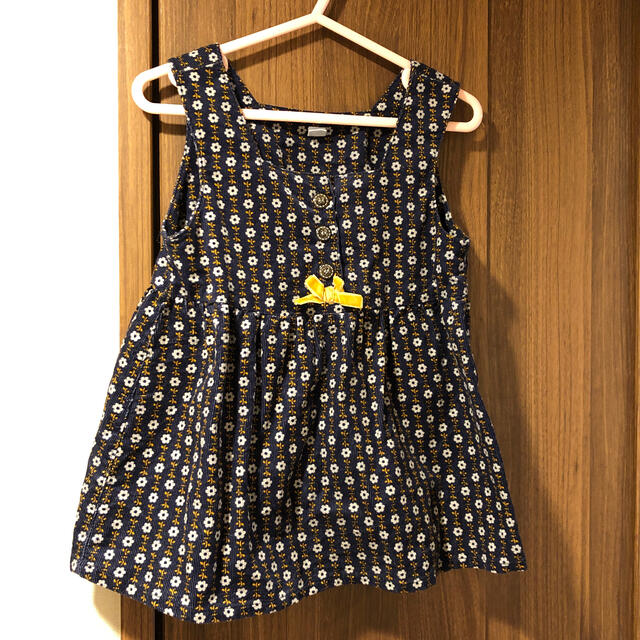 西松屋(ニシマツヤ)の西松屋 ジャンパースカート ワンピース キッズ/ベビー/マタニティのキッズ服女の子用(90cm~)(ワンピース)の商品写真