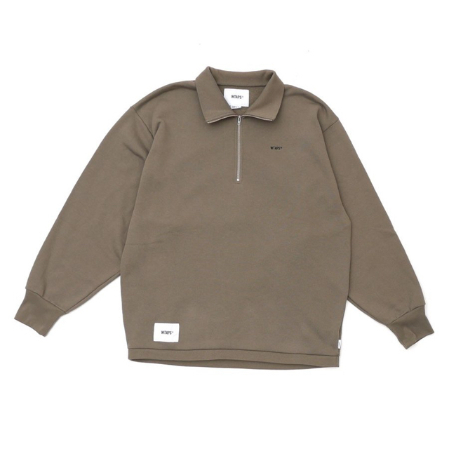 WTAPS /POLO LS SHIRT /トレーナー オリーブ