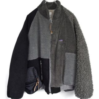 パタゴニア(patagonia)のパタゴニア gilet  SHELTER別注 リメイクフリースジャケット ジレ(ブルゾン)