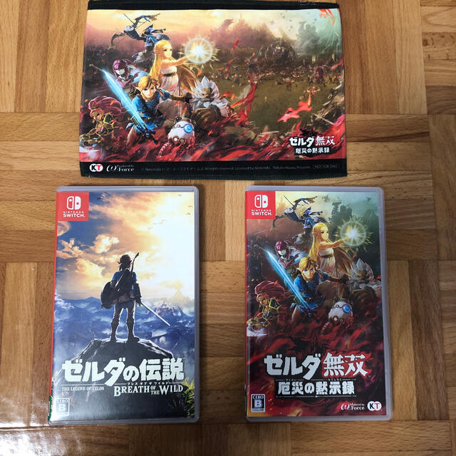 [セット]ゼルダの伝説 ブレス オブ ザ ワイルド ゼルダ無双　厄災の黙示録