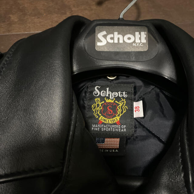 schott(ショット)のschott ダブルライダース　613US メンズのジャケット/アウター(レザージャケット)の商品写真