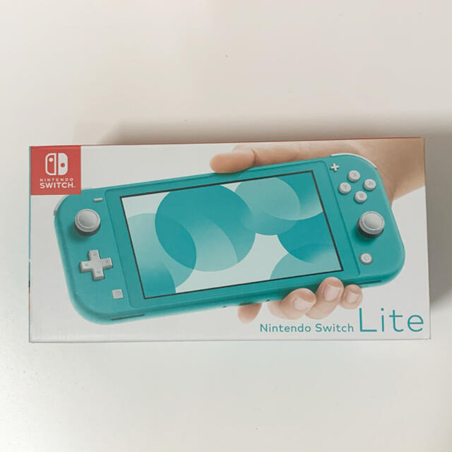 Nintendo Switch(ニンテンドースイッチ)のNintendo Switch lite ターコイズ エンタメ/ホビーのゲームソフト/ゲーム機本体(家庭用ゲーム機本体)の商品写真