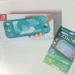 ニンテンドースイッチ(Nintendo Switch)のNintendo Switch lite ターコイズ(家庭用ゲーム機本体)