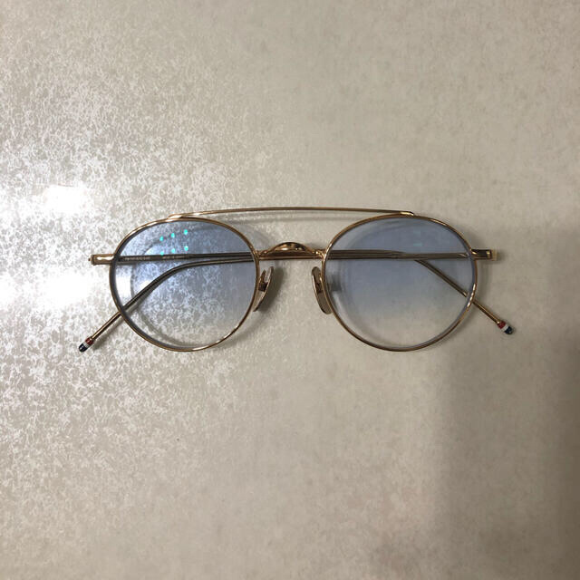 THOM BROWNE(トムブラウン)のトムブラウン TB-101-B 12kGOLD 49size メンズのファッション小物(サングラス/メガネ)の商品写真