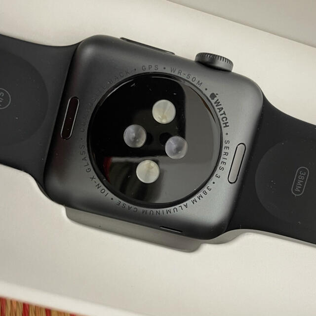 Apple Watch(アップルウォッチ)のApple Watch Series3 38mm(GPSモデル) メンズの時計(腕時計(デジタル))の商品写真