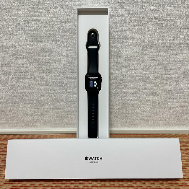 Apple Watch(アップルウォッチ)のApple Watch Series3 38mm(GPSモデル) メンズの時計(腕時計(デジタル))の商品写真