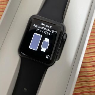 アップルウォッチ(Apple Watch)のApple Watch Series3 38mm(GPSモデル)(腕時計(デジタル))