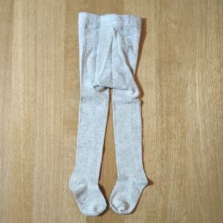 ベビーギャップ(babyGAP)のbabyGAP リブ タイツ ライトグレー 新品 タグ無し(靴下/タイツ)