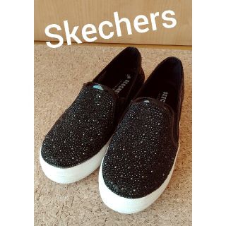 スケッチャーズ(SKECHERS)のSkechers★きらきらスリッポン スニーカー22.0cm(スニーカー)