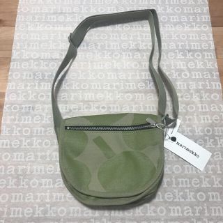 マリメッコ(marimekko)の新品！　マリメッコ　ウニッコ　グリーン　ショルダーバッグ(ショルダーバッグ)