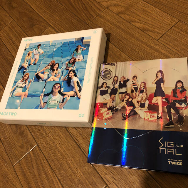 　みかんさんお取り置き中　TWICE CD ２個　 エンタメ/ホビーのCD(K-POP/アジア)の商品写真