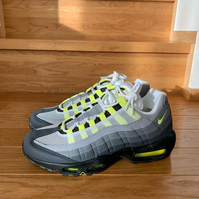 NIKE(ナイキ)の26.5cm NIKE AIR MAX 95 OG NEON YELLOW メンズの靴/シューズ(スニーカー)の商品写真