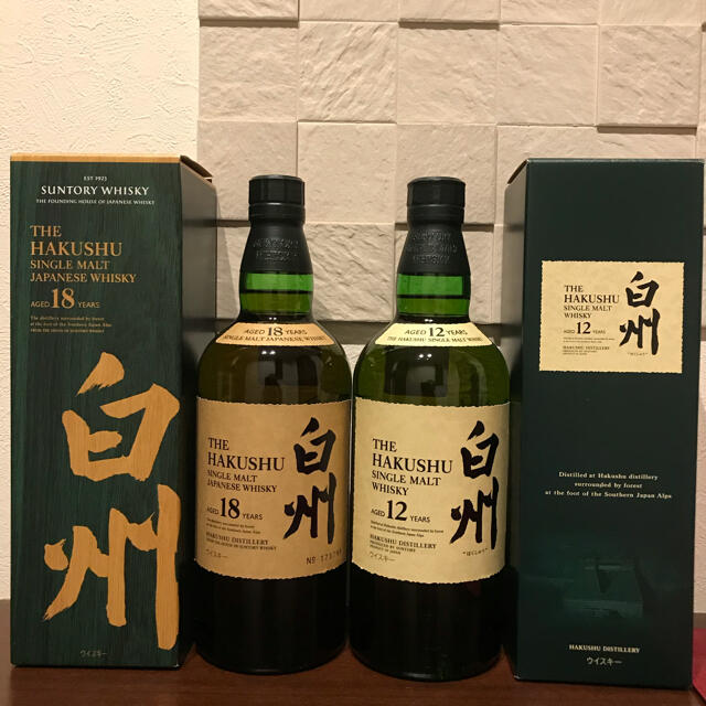 サントリー白州18年.12年酒