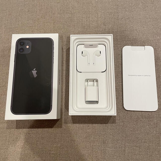 iPhone11 256gb★交換新品★Apple care付き