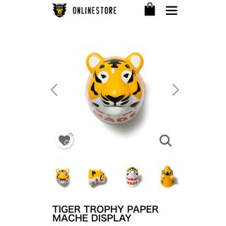 アベイシングエイプ(A BATHING APE)のHUMAN MADE TIGER TROPHY PAPER MACHE(その他)