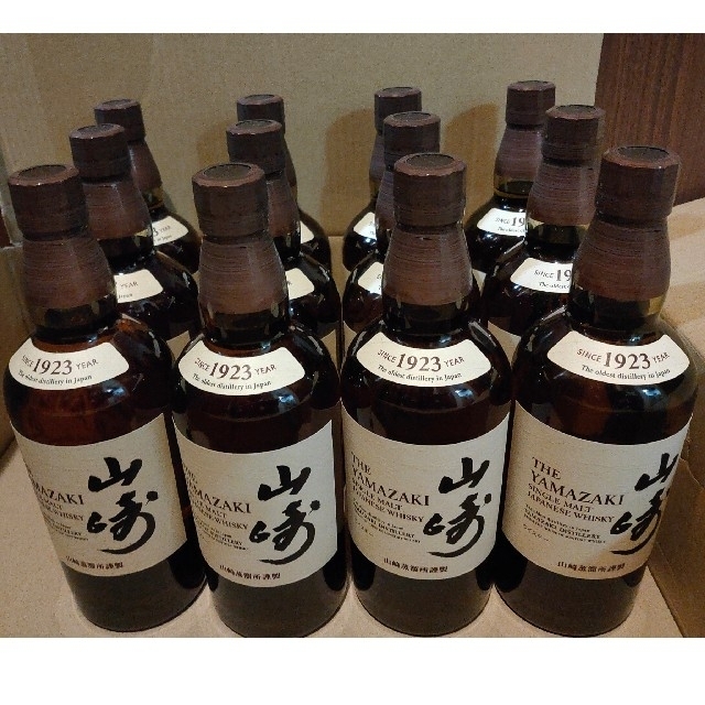 食品/飲料/酒山崎　ノンエイジ　12本セット　箱無し