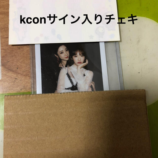 kcon サイン入りチェキ　宇宙少女K-POP/アジア