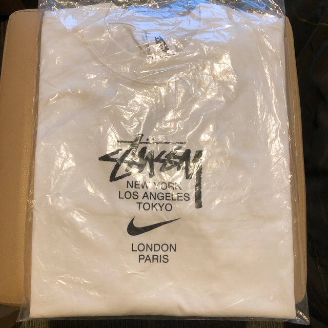 NIKE X STUSSY SHORTSLEEVE T-SHIRT WHITE 1