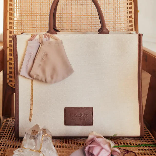 SNIDEL(スナイデル)のherlipto happy bag トートバッグ　専用 レディースのバッグ(トートバッグ)の商品写真