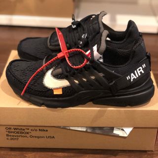 オフホワイト(OFF-WHITE)の【国内正規店購入】Air Presto ✖️オフホワイト　コラボスニーカー(スニーカー)