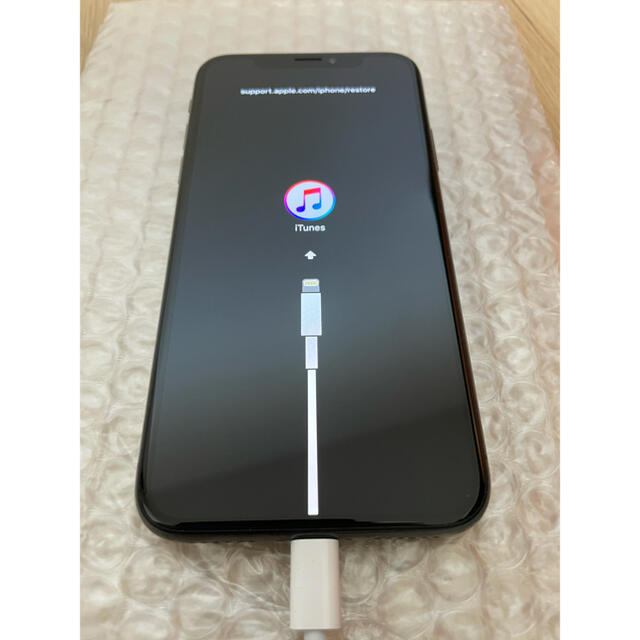 スマートフォン/携帯電話iPhone X gray 64G simロック解除済 利用制限◯ ジャンク品