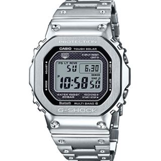 ジーショック(G-SHOCK)のジーショック GMW-B5000D-1JF メンズ シルバー(腕時計(デジタル))