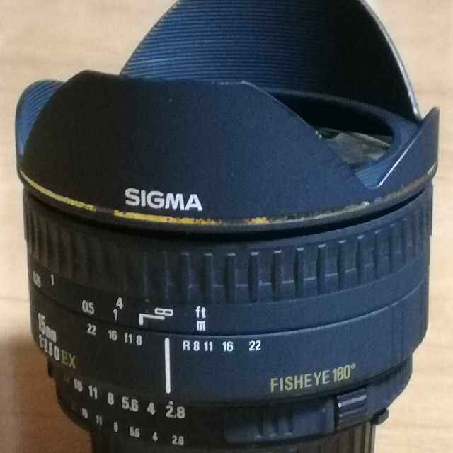SIGMA 15mm F2.8EX DG FISHEYE ニコン用