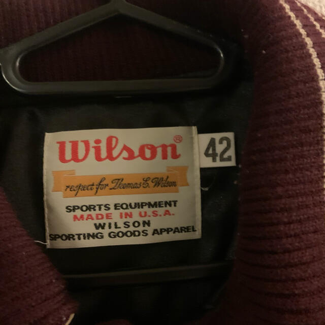 wilson(ウィルソン)の最終値下げ　テディジャケット Wilson 42 メンズのジャケット/アウター(ブルゾン)の商品写真