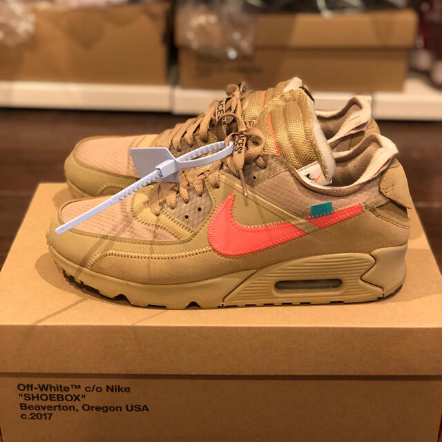 【正規店購入】Air Max90✖️オフホワイト　コラボスニーカーDesert