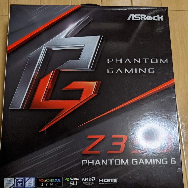 【美品】 Z390 Phantom Gaming 6　【動作品】