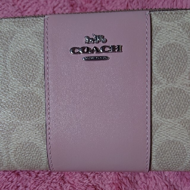 COACH(コーチ)のコーチ長財布ピンク レディースのファッション小物(財布)の商品写真