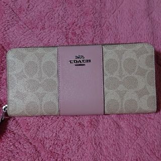 コーチ(COACH)のコーチ長財布ピンク(財布)