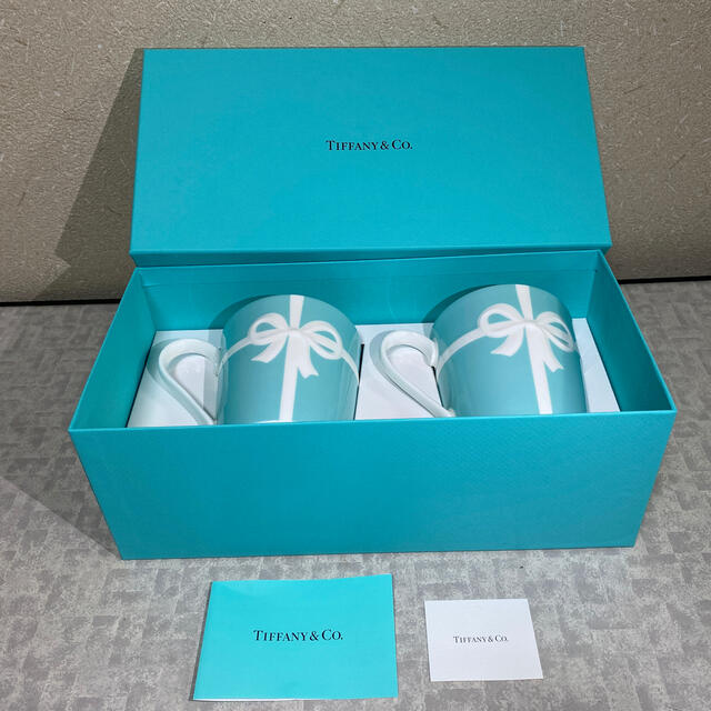 Tiffany  ティファニー ブルーボックス ペアマグカップ食器