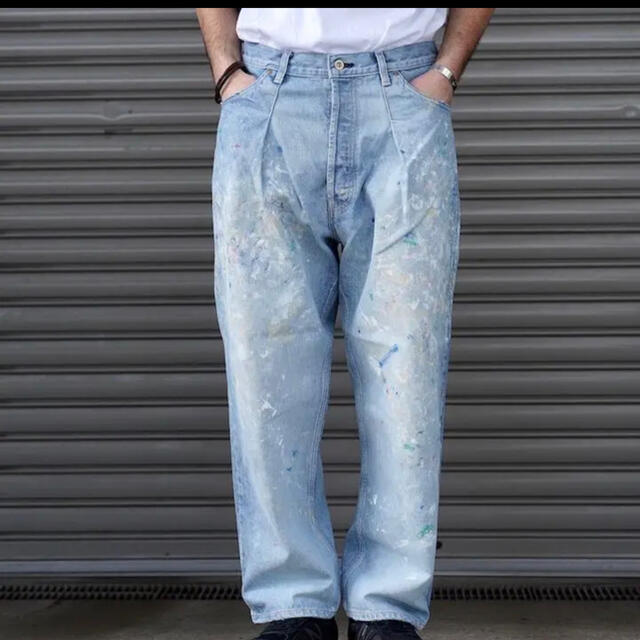 herill 15oz Denim Tack Splash 4PK 21ss メンズのパンツ(デニム/ジーンズ)の商品写真