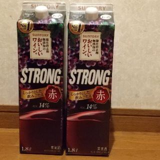 サントリー(サントリー)の美味しいワイン赤strong２本セット(ワイン)