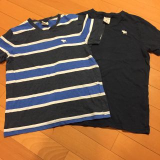 アバクロンビーアンドフィッチ(Abercrombie&Fitch)の週末限定！キッズ Tシャツ2枚セット(Tシャツ/カットソー)