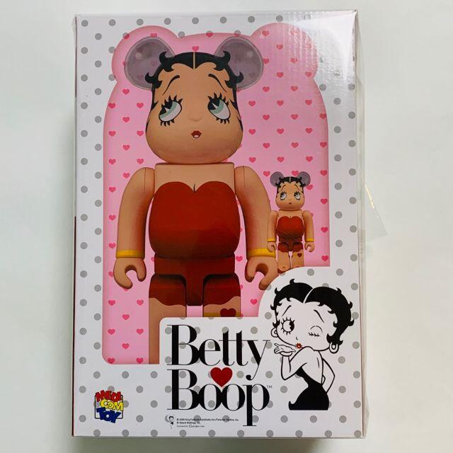 MEDICOM TOY(メディコムトイ)のBE@RBRICK Betty Boop (TM) 100％ & 400％ エンタメ/ホビーのフィギュア(その他)の商品写真