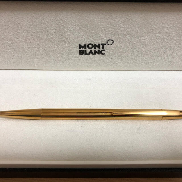 【希少】【美品】　MONTBLANC　ボールペン　ノブレス　ゴールド