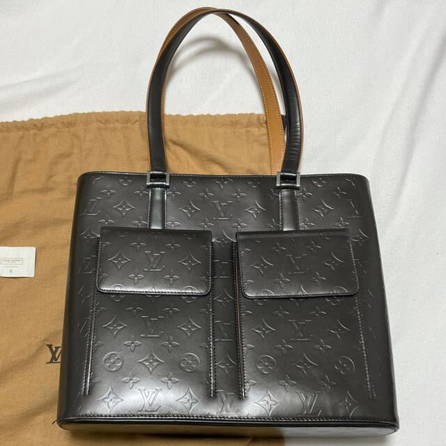 LOUIS VUITTON トートバッグ ヴェルニ ウィルウッド　黒TH0052