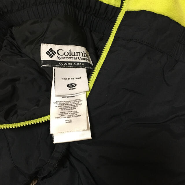 Columbia(コロンビア)のコロンビア　スノーウェア キッズ/ベビー/マタニティのキッズ服男の子用(90cm~)(その他)の商品写真