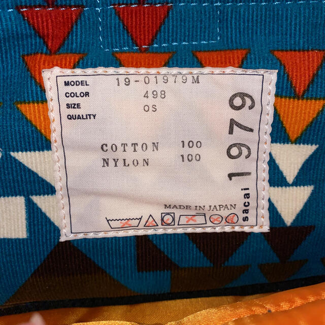 PORTER sacai PENDLETON トリプルネーム ウエストバッグ - ウエストポーチ
